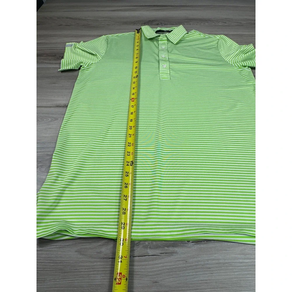 RLX Ralph Lauren Golf Polo Shirt Mens medium green Golfcore, athleisure,‎ preppy
